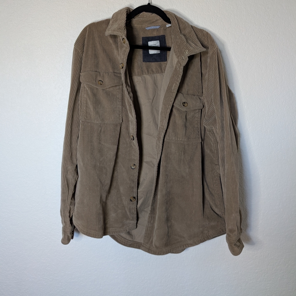 Essex Crossings Men's Tan Corduroy Jacket